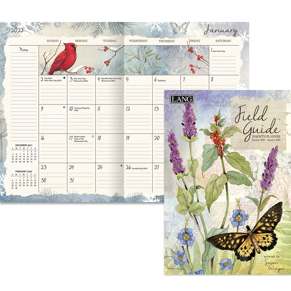 Lang Monthly Planner Field Guide Calendars Online